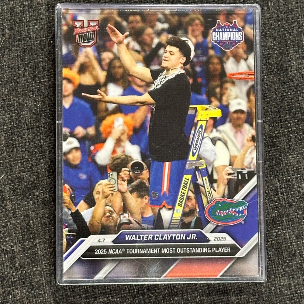 Walter Clayton Jr. Topps Now bowman U